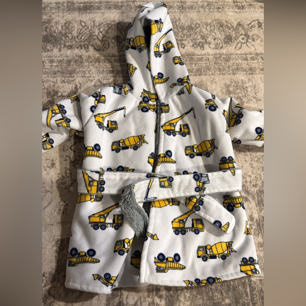 Baby Construction Robe
